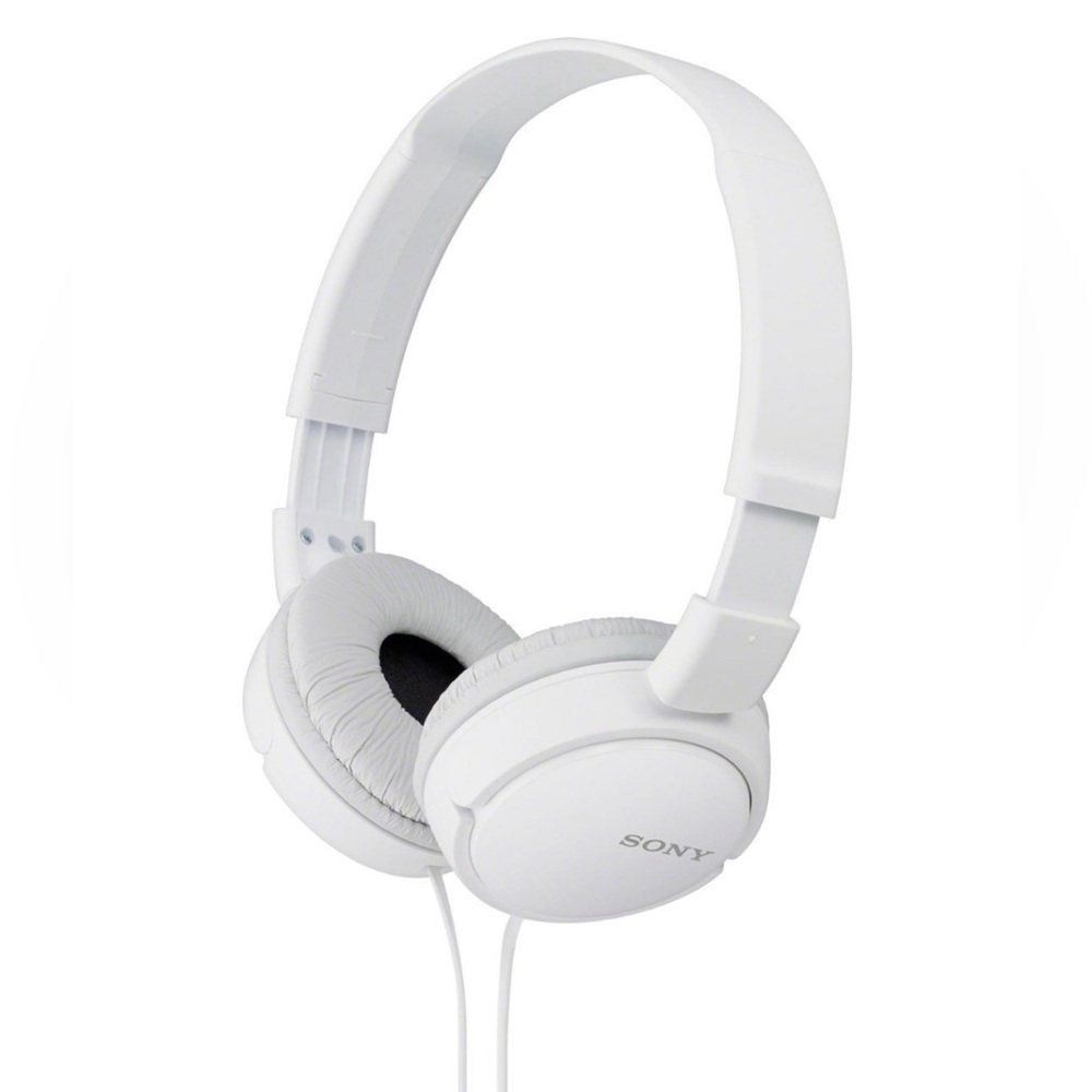 SONY Wired On-Ear Headphones ZX Series White NWT Kids MDRZX110 School